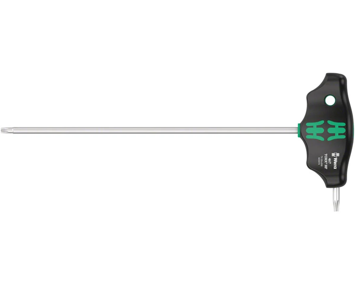 Wera 467 TX HF T-Handle Torx Wrench (200mm) (T20)